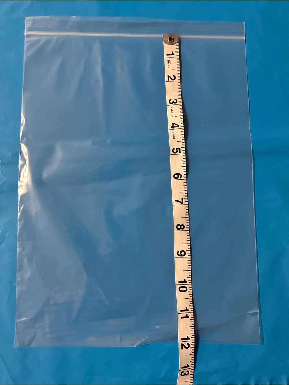 Clear Zip Top Poly Bags 9